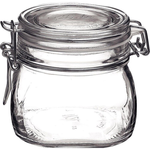 Rocco Bormioli Fido - Weckpot 500 ml - Luchtdicht - Glas