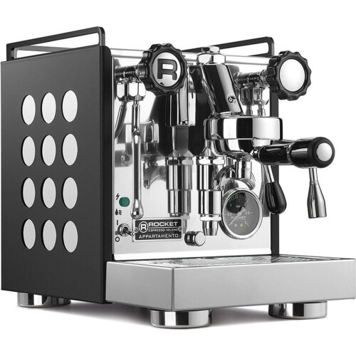 Rocket Espresso Appartamento - Espressomachine - E61 Professional Coffee Group - Zwart Wit