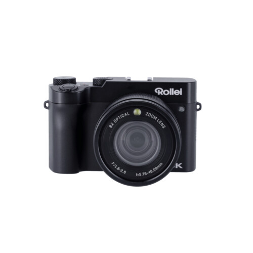 Rollei Powerflex X8 Dual Lens Digitale compactcamera met 2 lenzen Zwart Tweedehands