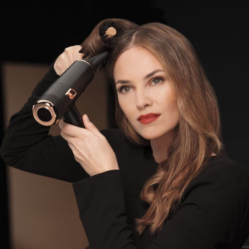 Rowenta Maestria Ultimate Experience CV9920 - Föhn - 2000 W - Ultralicht (385 g) - Zwart / Koper