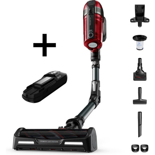 Rowenta X-Force Flex 12.60 RH98A3WO - Steelstofzuiger - Hoge zuigkracht 150 Airwatt - HEPA 15