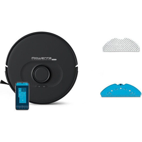Rowenta X-Plorer RR85E1WH - Robotstofzuiger - 120 min looptijd - Zwart Tweedehands