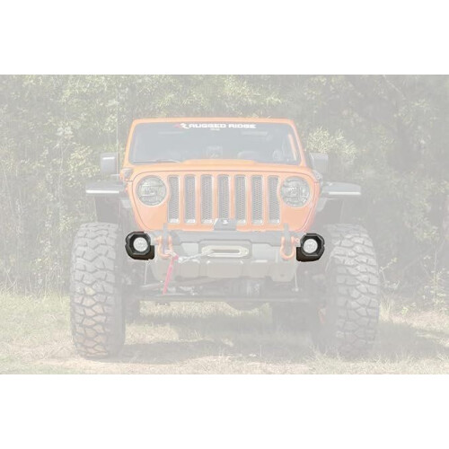 Rugged Ridge 11549.64 - Stubby Bumper Ends - Stoere uitstraling - Zwart