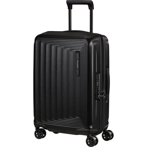Samsonite Nuon - Reiskoffer 55/20 Exp - Uitbreidbaar TSA-slot - Matt Graphite Tweedehands