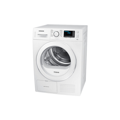 Samsung Dv80f5e5hgw - Warmtepompdroger - 8 Kg - 65 Db - Energieklasse A++