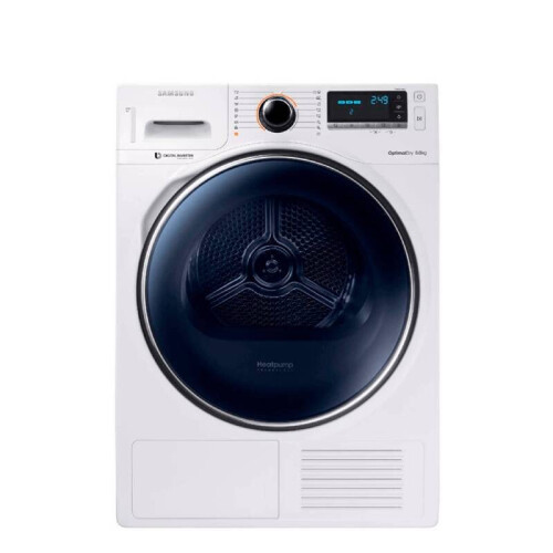 Samsung Dv80m8214aw - Warmtepompdroger - 8 Kg - Energieklasse A+++ - Wit | Tweedehands (Refurbished)