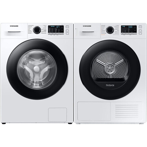Samsung DV80TA220AE - Warmtepompdroger - 8kg Laadvermogen - Optimal Dry - Quick Dry 35' Tweedehands
