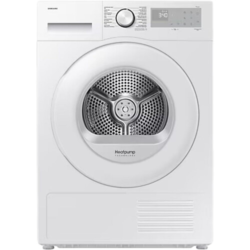 Samsung Dv9udg52a0th - Warmtepompdroger - 9 Kg - Optimal Dry - 64 Db - Energieklasse C - Wit | Nieuw (outlet)