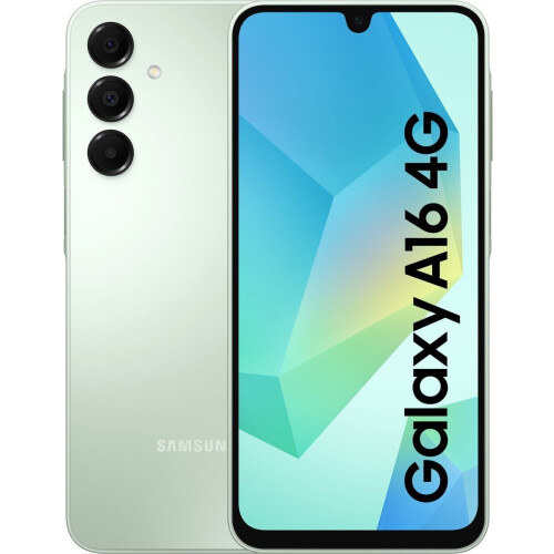 Samsung Galaxy A16 - 4G LTE - 128GB - Drievoudige camera - Licht Groen
