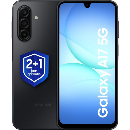 Samsung Galaxy A17 5G - 128GB - Triple camera 50MP - Black