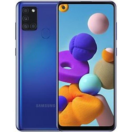 Samsung Galaxy A21s Dual SIM 64GB blauw Tweedehands