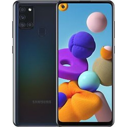 Samsung Galaxy A21s Dual SIM 64GB zwart Tweedehands
