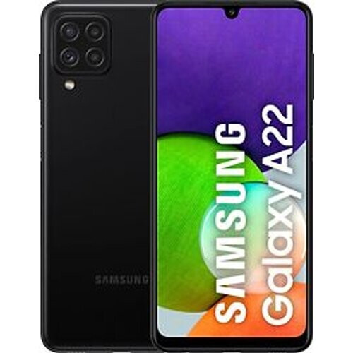 Samsung Galaxy A22 Dual SIM 128GB zwart Tweedehands