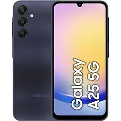 Samsung Galaxy A25 5G Dual SIM 128GB zwart blauw Tweedehands
