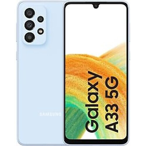 Samsung Galaxy A33 5G Dual SIM 128GB blauw Tweedehands