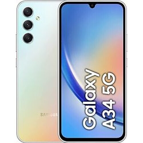 Samsung Galaxy A34 5G Dual SIM 256GB awesome silver Tweedehands