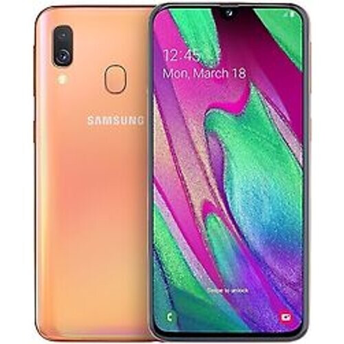 Samsung Galaxy A40 Dual SIM 64GB roze Tweedehands