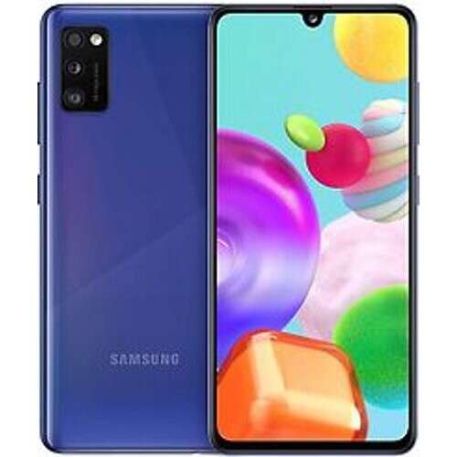 Samsung Galaxy A41 Dual SIM 64GB blauw Tweedehands