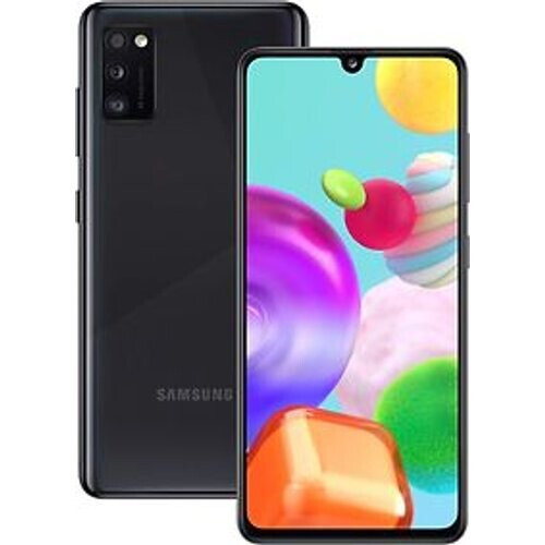 Samsung Galaxy A41 Dual SIM 64GB zwart Tweedehands