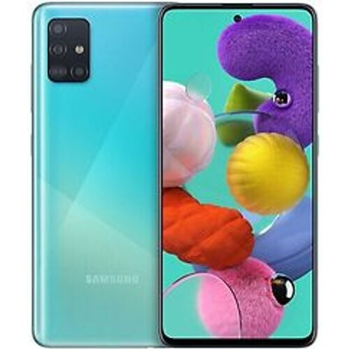 Samsung Galaxy A51 Dual SIM 128GB blauw Tweedehands