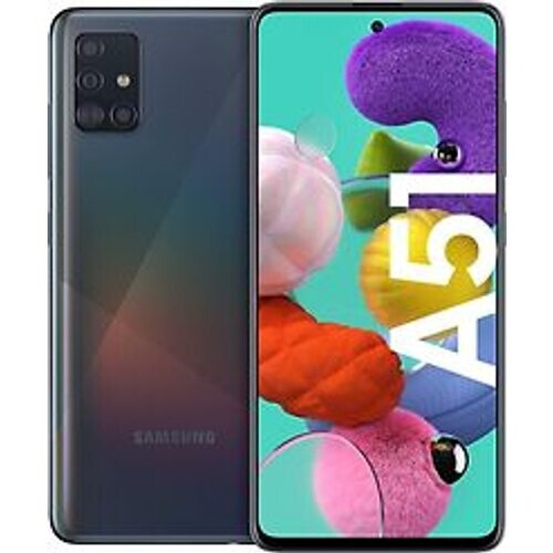 Samsung Galaxy A51 Dual SIM 128GB zwart Tweedehands