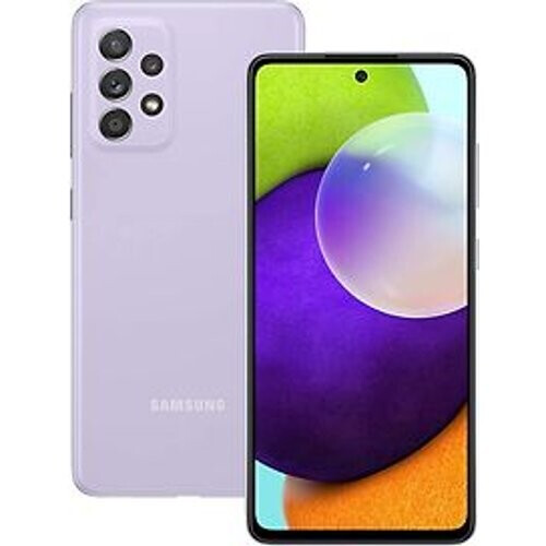 Samsung Galaxy A52 5G Dual SIM 128GB paars Tweedehands