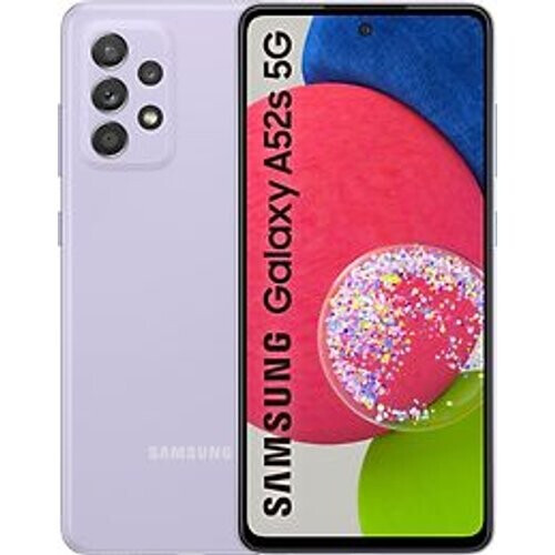 Samsung Galaxy A52s 5G Dual SIM 128GB paars Tweedehands
