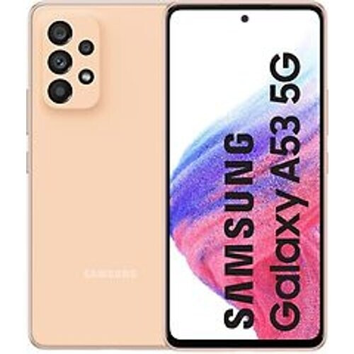 Samsung Galaxy A53 5G Dual SIM 256GB oranje Tweedehands