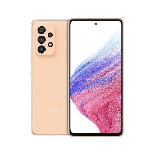 Samsung Galaxy A53 5G - Oranje - 128 GB - Dubbele fysieke simkaart Tweedehands