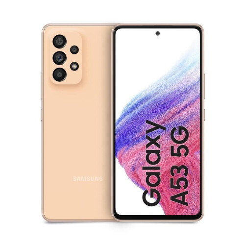 Samsung Galaxy A53 5G - Oranje - 256 GB - Dubbele fysieke simkaart
