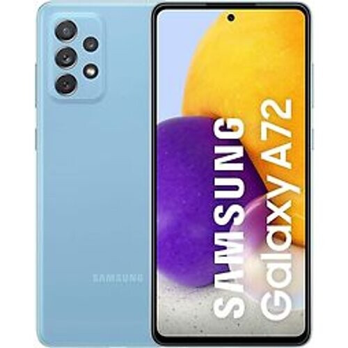 Samsung Galaxy A72 Dual SIM 128GB blauw Tweedehands