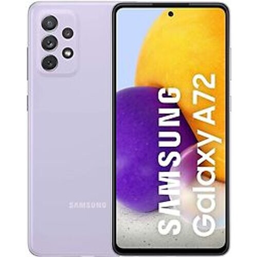 Samsung Galaxy A72 Dual SIM 128GB paars Tweedehands