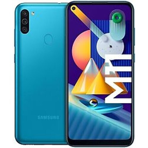 Samsung Galaxy M11 Dual SIM 32GB blauw Tweedehands