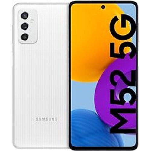 Samsung Galaxy M52 Dual SIM 5G 128GB wit Tweedehands