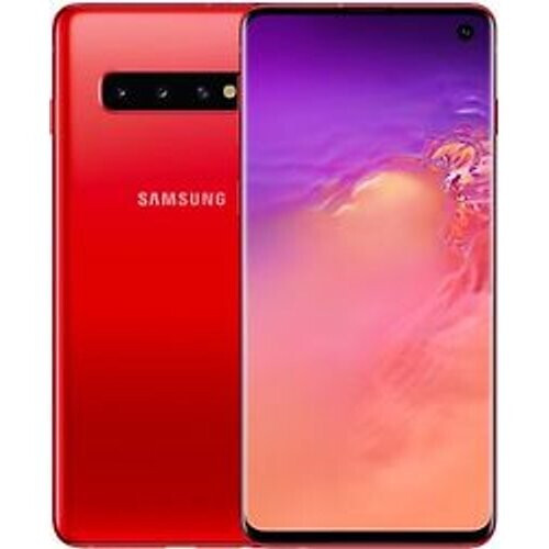 Samsung Galaxy S10 Dual SIM 128GB rood Tweedehands