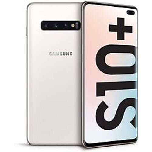 Samsung Galaxy S10 Plus Dual SIM 512GB keramisch wit Tweedehands