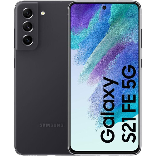 Samsung Galaxy S21 FE 5G - Grijs - 128 GB - Dubbele fysieke simkaart Tweedehands