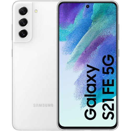 Samsung Galaxy S21 FE 5G - Wit - 256 GB - Dubbele fysieke simkaart