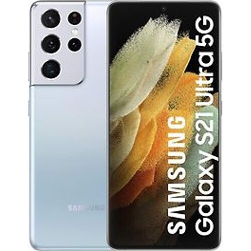 Samsung Galaxy S21 Ultra 5G Dual SIM 256GB zilver Tweedehands