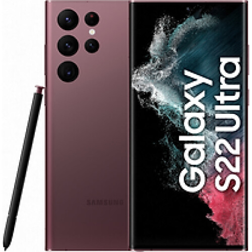 Samsung Galaxy S22 Ultra Dual SIM 128GB wijnrood Tweedehands