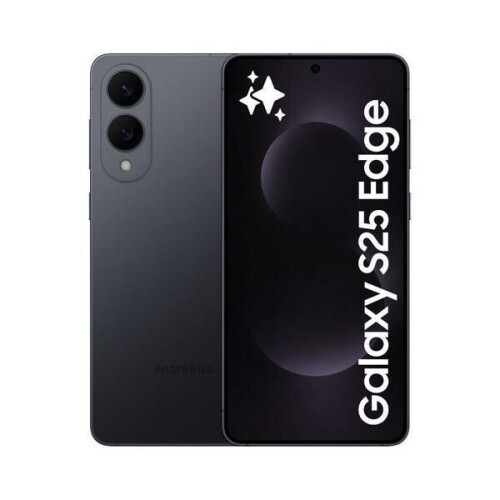Samsung Galaxy S25 Edge - Zwart - 512 GB - Duale fysieke simkaart + eSIM