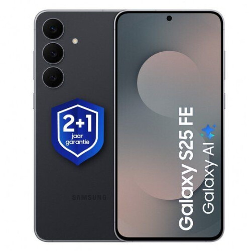Samsung Galaxy S25 FE - 128GB - 50MP camera - Black