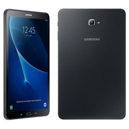 Samsung Galaxy Tab A (10.1", 2016) - Zwart - 16 GB - WiFi + 4G