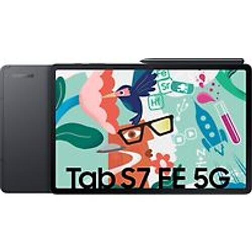 Samsung Galaxy Tab S7 FE 5G 12,4 64GB [wifi + 5G] zwart Tweedehands