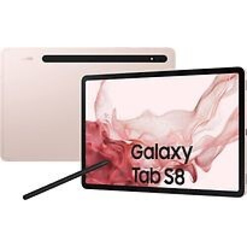 Samsung Galaxy Tab S8 11128GB [wifi + 5G] roze Tweedehands