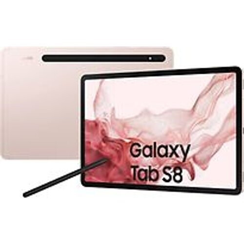 Samsung Galaxy Tab S8 11128GB [wifi + 5G] roze Tweedehands
