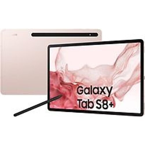 Samsung Galaxy Tab S8 Plus 12,4 256GB [wifi + 5G] roze Tweedehands