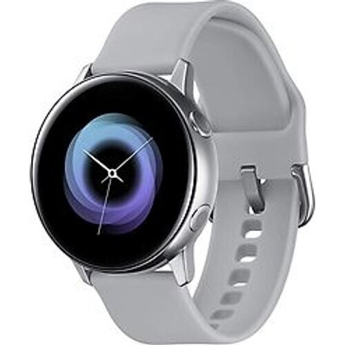 Samsung Galaxy Watch Active 40 mm zilver met sportarmband grijs [wifi] Tweedehands