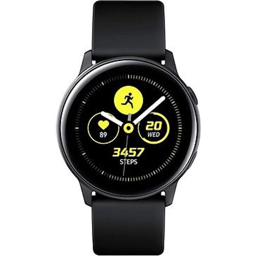 Samsung Galaxy Watch Active 40 mm zwart met sportarmband zwart [wif] Tweedehands
