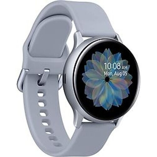 Samsung Galaxy Watch Active2 40 mm aluminium kast zilver op sportbandje silver [wifi] Tweedehands
